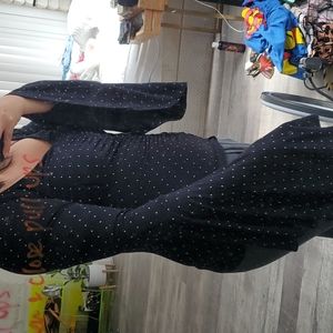 Boho bell sleeves top